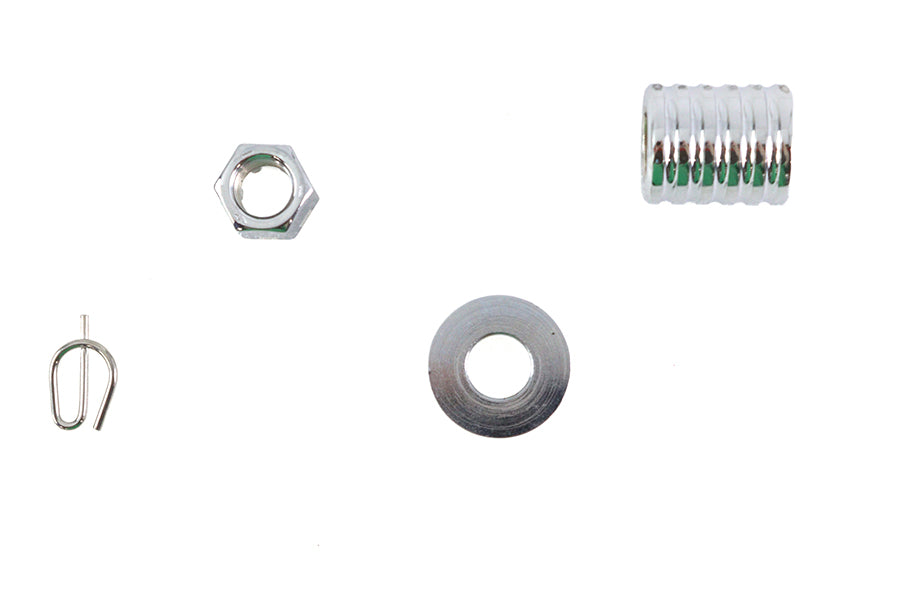 HARLEY Rear Axle Spacer Kit Chrome Fits 1991-1999 FXD,