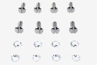 HARLEY Tappet Block Screw Kit Chrome Fits 0-  Special, application for using pre 1976 tappet blocks