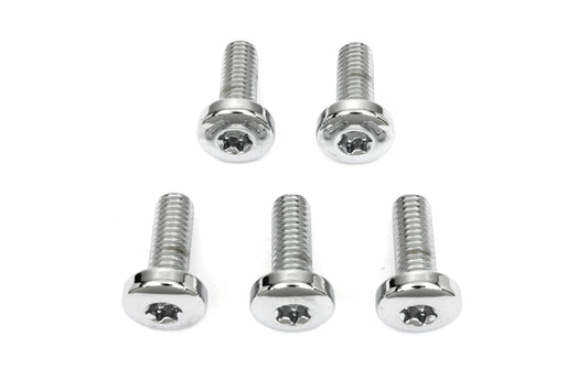 HARLEY Chrome Rear Brake Disc Bolts Fits 1997-2017 FXD,   1997-UP FXST,   1997-UP FLT,   1997-UP FLS