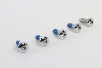 HARLEY Chrome Rear Brake Disc Bolts Fits 1992-2017 FXD,   1992-UP FXST,   1992-UP FLT,   1992-UP XL,
