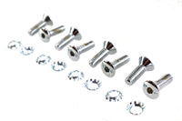 HARLEY Tappet Block Screw Kit Chrome Fits 0-  Special, application for using pre 1976 tappet blocks