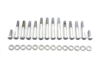 HARLEY Rocker Box Screw Kit Chrome Fits 1977-1985 XL,