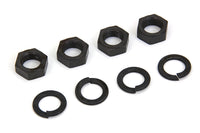 HARLEY Rocker Arm Shaft Parkerized End Nut Kit Fits 1936-1940 EL,   1941-1947 FL,