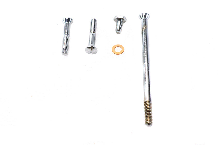 HARLEY Primary Cover Screw Kit Chrome Fits 1952-1956 K,