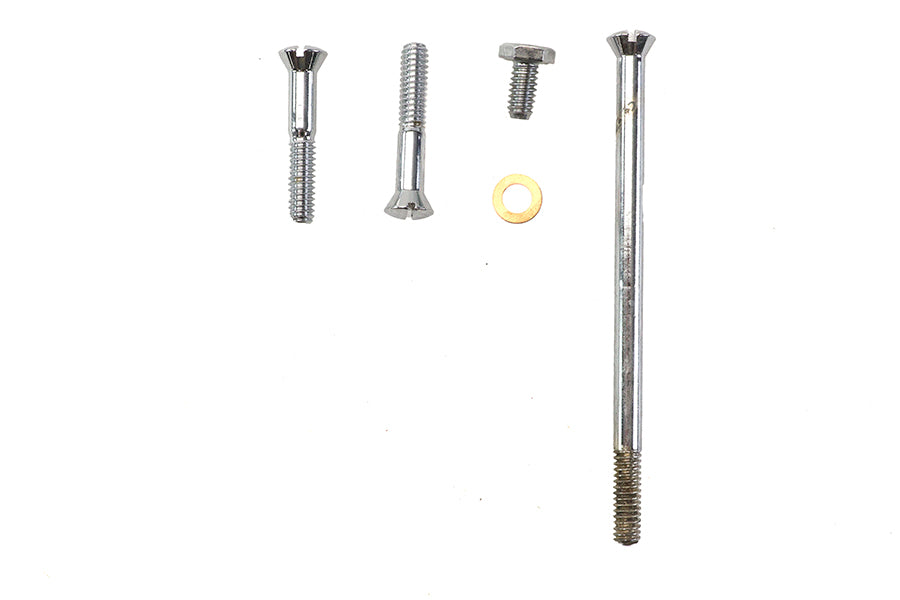 HARLEY Primary Cover Screw Kit Chrome Fits 1952-1956 K,