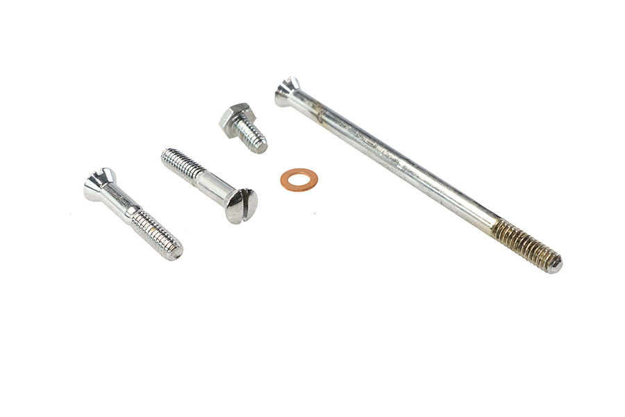 HARLEY Primary Cover Screw Kit Chrome Fits 1952-1956 K,