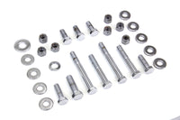 HARLEY Upper and Lower Chrome Engine Bolts Fits 1984-1999 FXST,   1986-1999 FLST,