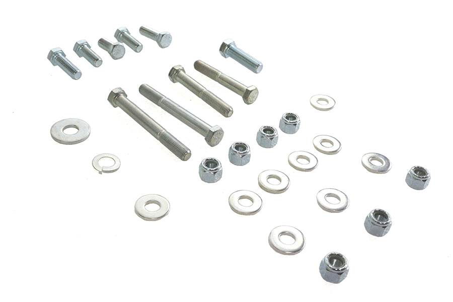 HARLEY Upper and Lower Zinc Engine Mount Bolts Fits 1984-1999 FXST,   1986-1999 FLST,