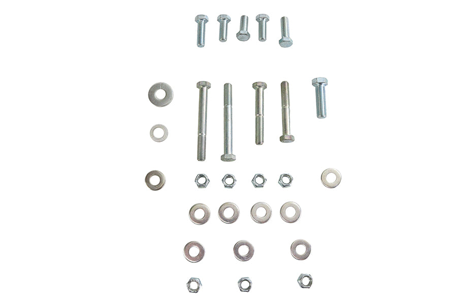 HARLEY Upper and Lower Zinc Engine Mount Bolts Fits 1984-1999 FXST,   1986-1999 FLST,