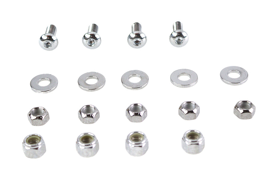 HARLEY Transmission Mount Kit Chrome Fits 1986-1999 FXST,   1986-1999 FLST,