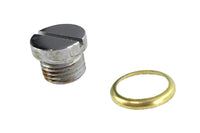 HARLEY Oil Screen Plug Chrome Fits 1966-1969 FL,