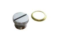 HARLEY Oil Screen Plug Chrome Fits 1966-1969 FL,