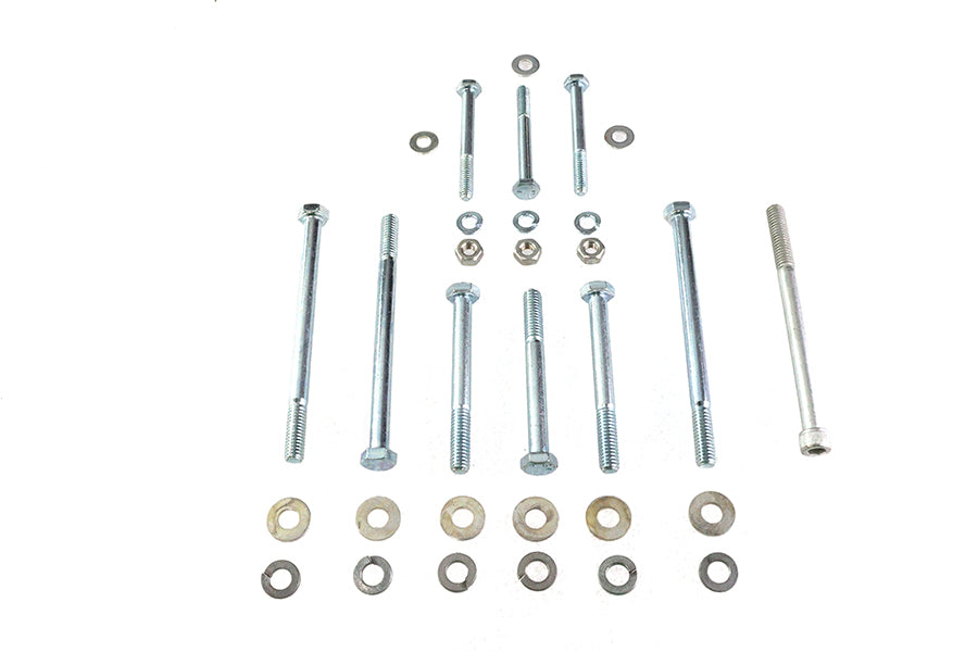 HARLEY Engine Case Kit Cadmium Fits 1977-1990 XL,