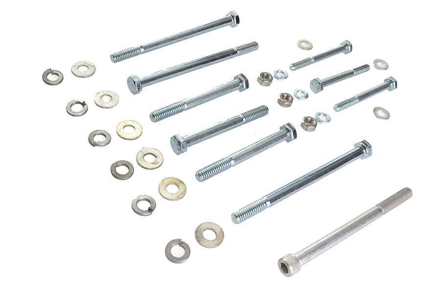 HARLEY Engine Case Kit Cadmium Fits 1977-1990 XL,