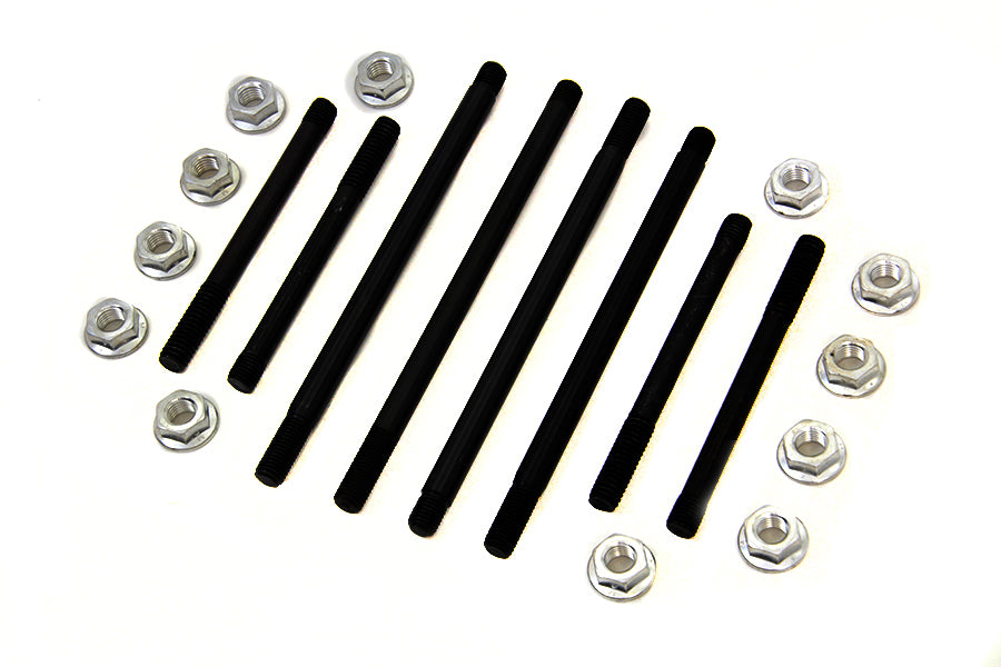 HARLEY Chrome Engine Case Flanged Bolt Kit Fits 1996-1999 FXST,   1996-1999 FLST,   1996-1999 FLT,