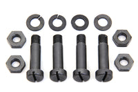 HARLEY Footboard Parkerized Hinge Bolt Kit Fits 1914-1921 J,   1936-1940 EL,   1929-1940 WL,   1936-