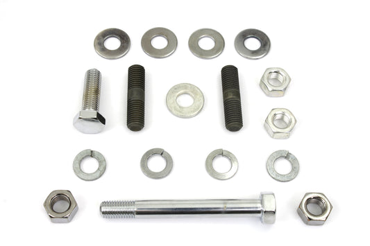 HARLEY Chrome Gas Tank Mounting Kit Fits 1941-1984 FL,   1936-1940 EL,