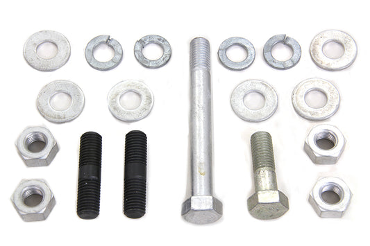 HARLEY Cadmium Gas Tank Mounting Kit Fits 1941-1984 FL,   1936-1940 EL,