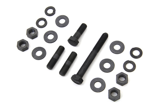 HARLEY Parkerized Gas Tank Mounting Kit Fits 1941-1984 FL,   1936-1940 EL,