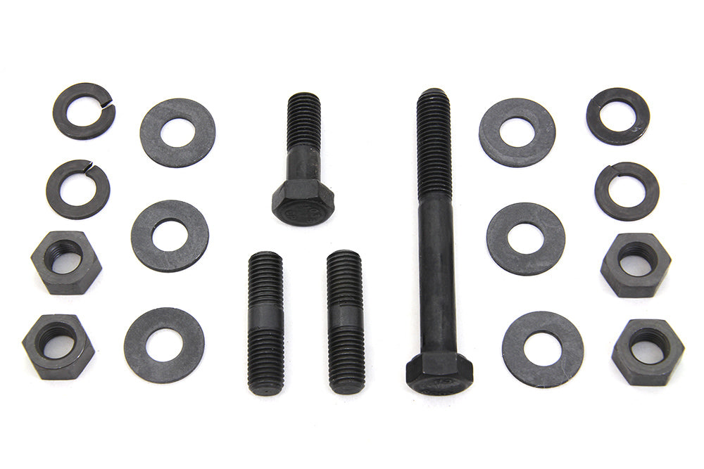 HARLEY Parkerized Gas Tank Mounting Kit Fits 1941-1984 FL,   1936-1940 EL,