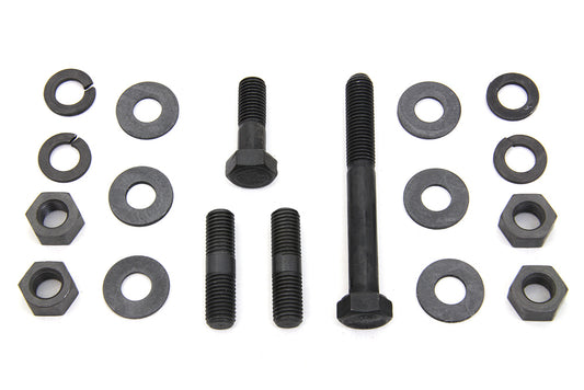 HARLEY Parkerized Gas Tank Mounting Kit Fits 1941-1984 FL,   1936-1940 EL,