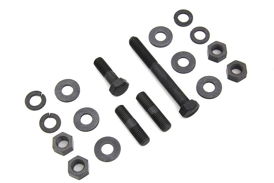HARLEY Parkerized Gas Tank Mounting Kit Fits 1941-1984 FL,   1936-1940 EL,