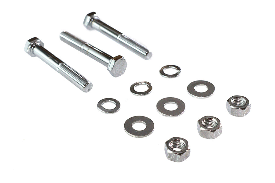 HARLEY Gas Tank Mount Kit Chrome Fits 1936-1952 WL,   1937-1963 G,   1937-1948 UL,