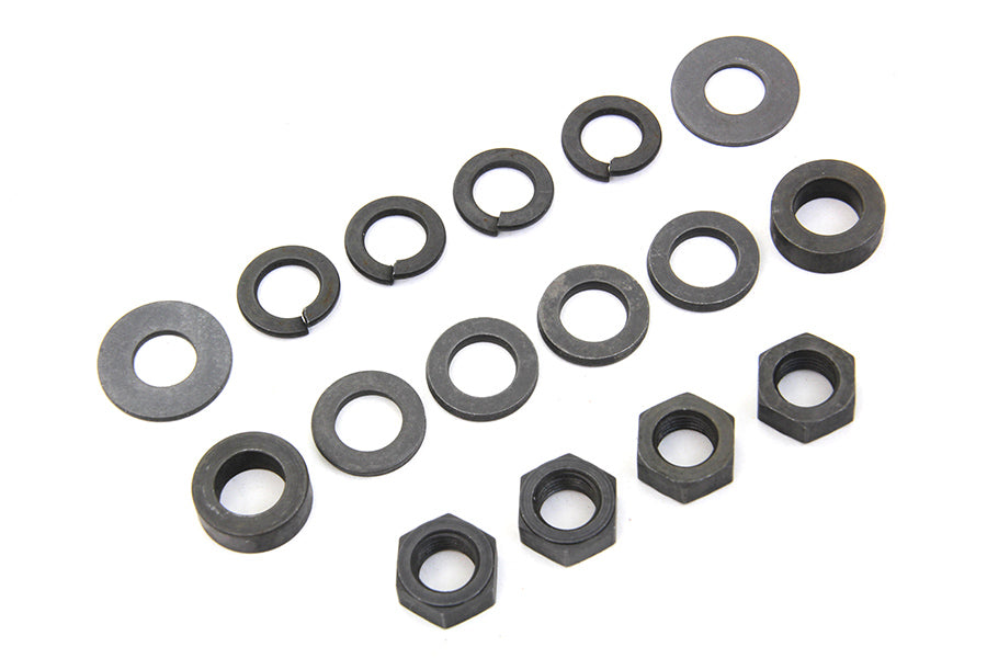 HARLEY Footboard Stud Mount Kit Parkerized Fits 1936-1940 EL,   1941-1964 FL,   1936-1940 UL,