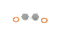HARLEY Chrome Fork Slider Drain Screws Fits 1952-1956 K,   1957-1972 XL,   1971-1972 FX,