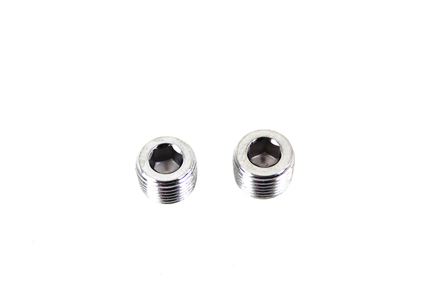 HARLEY Lower Fork Slider Chrome Drain Plug Fits 1949-1976 FL,