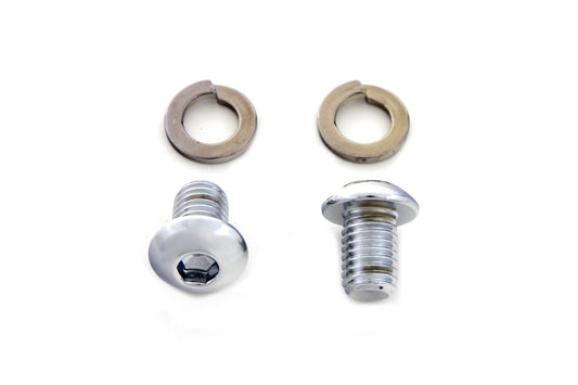 HARLEY Seat Bracket Mount Kit Chrome Fits 1984-2005 FXST,   1986-2005 FLST,