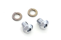 HARLEY Seat Bracket Mount Kit Chrome Fits 1984-2005 FXST,   1986-2005 FLST,