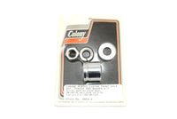 HARLEY Front Axle Spacer Kit Groove Style Chrome Fits 1990-1995 FLSTF, Front Fitment