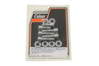 HARLEY Polished Intake Manifold Allen Mount Kit Fits 1986-1987 XL,