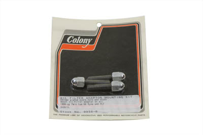 HARLEY Oil Filter Adapter Mount Chrome Fits 1999-2005 FXD,   1999-2006 FLT,