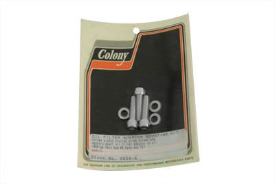 HARLEY Oil Filter Adapter Mount Chrome Fits 1999-2005 FXD,   1999-2006 FLT,