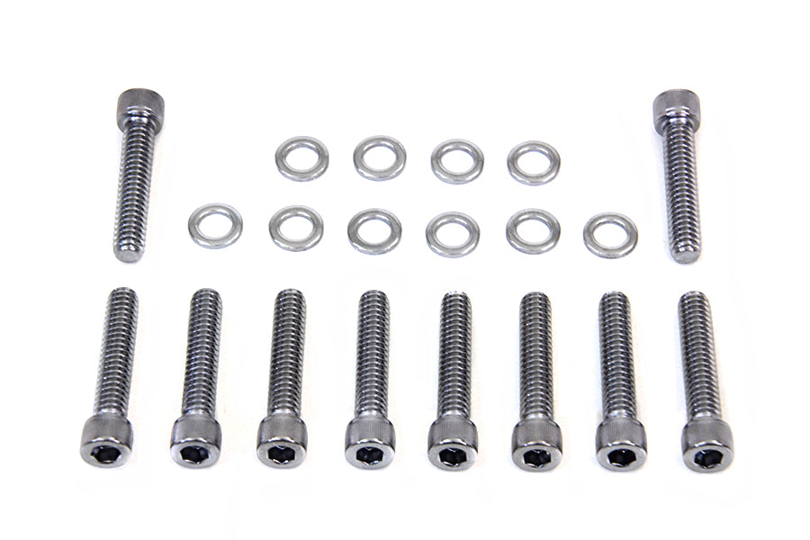 HARLEY Cam Cover Mount Kit Chrome Fits 1999-2017 FXD,   1999-2016 FLT,