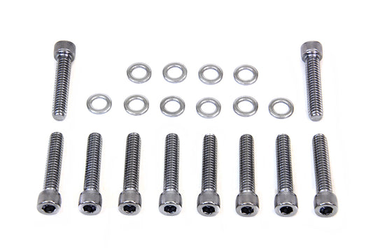 HARLEY Cam Cover Mount Kit Chrome Fits 1999-2017 FXD,   1999-2016 FLT,