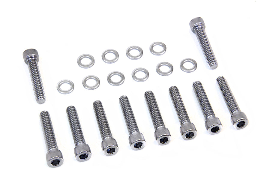 HARLEY Cam Cover Mount Kit Chrome Fits 1999-2017 FXD,   1999-2016 FLT,