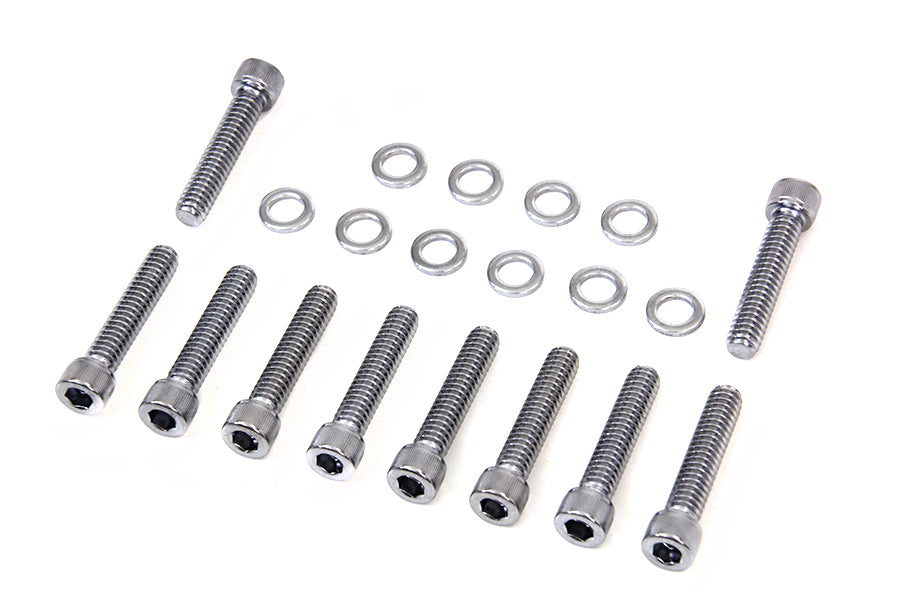 HARLEY Cam Cover Mount Kit Chrome Fits 1999-2017 FXD,   1999-2016 FLT,