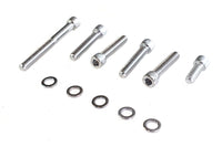 HARLEY Transmission Shifter Cover Mount Kit Chrome Fits 1998-2006 FLT,   1998-2006 FXST,   1998-2006