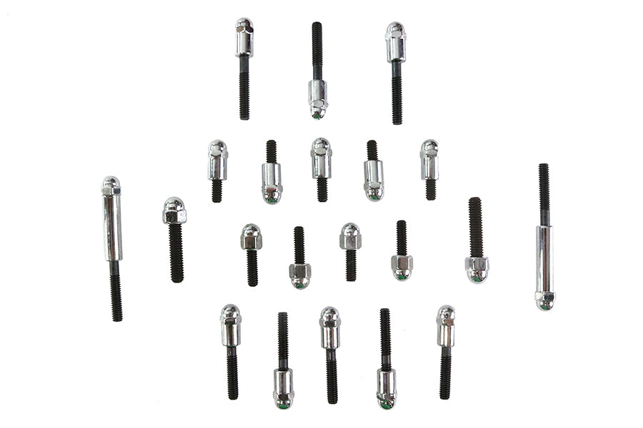 HARLEY Primary Cover Mount Kit Acorn Chrome Fits 1999-2006 FLT, TC-88