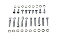 HARLEY Primary Cover Screw Kit Knurled Chrome Fits 1999-2006 FLT,