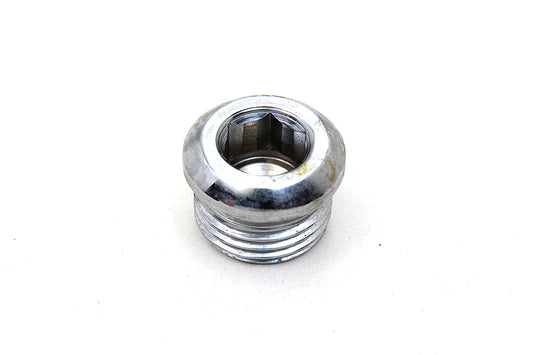 HARLEY Chrome Oversize Allen Timing Plug Fits 1936-1940 EL,   1938-1948 UL,   1941-1984 FL,   1957-1