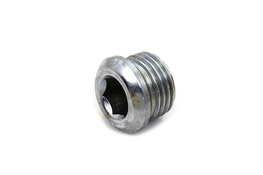 HARLEY Chrome Oversize Allen Timing Plug Fits 1936-1940 EL,   1938-1948 UL,   1941-1984 FL,   1957-1