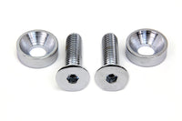 HARLEY Chrome Screw Set for Motor Mount to Cylinder Head Fits 1993-UP FXST,   1993-UP FLST,   1986-U