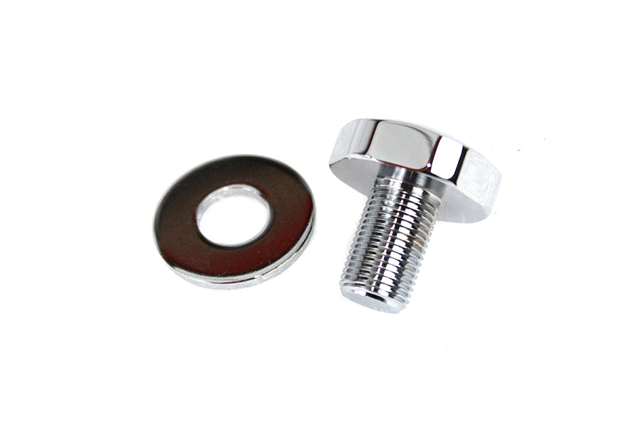 HARLEY Chrome Domed Fork Triple Tree Stem Nut Fits 1986-UP XL,   1986-1994 FXR,   1986-UP FLST,   19