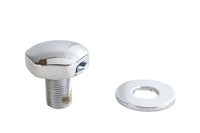 HARLEY Fork Triple Tree Stem Nut Domed Chrome Fits 1986-UP XL,   1986-1994 FXR,   1986-UP FLST,   19