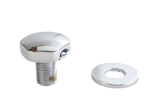 HARLEY Fork Triple Tree Stem Nut Domed Chrome Fits 1986-UP XL,   1986-1994 FXR,   1986-UP FLST,   19