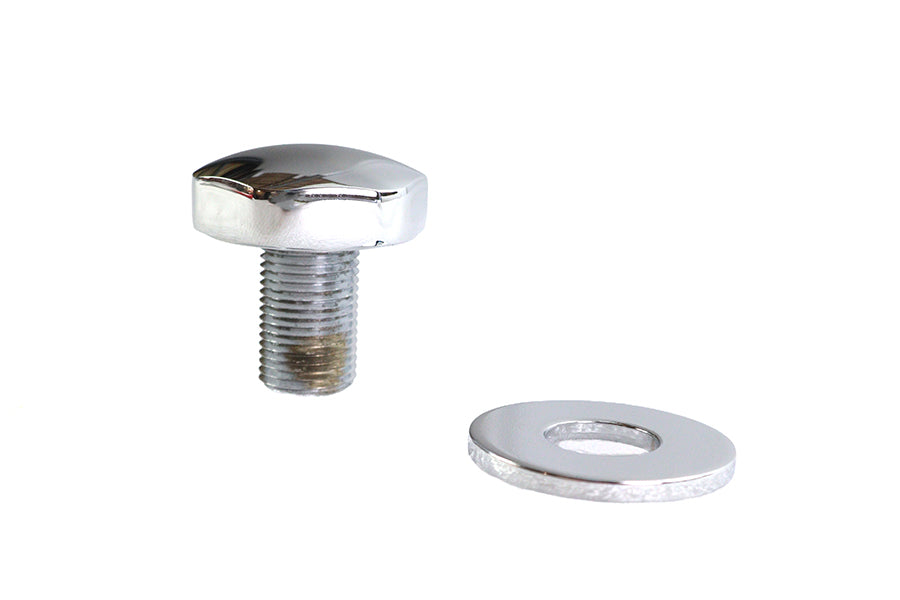 HARLEY Fork Triple Tree Stem Nut Domed Chrome Fits 1986-UP XL,   1986-1994 FXR,   1986-UP FLST,   19